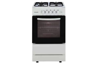 Cookworks CGS50W Single Gas Cooker - White/Exp.Del